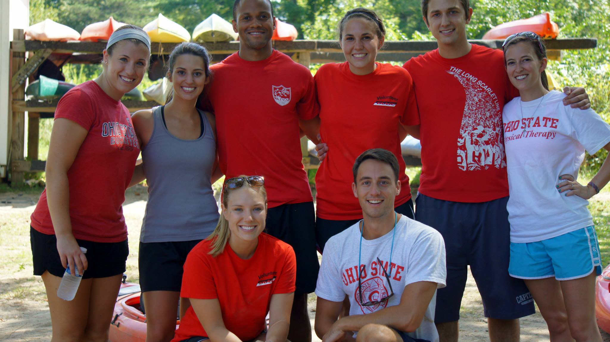 OSU physical therapy volunteers