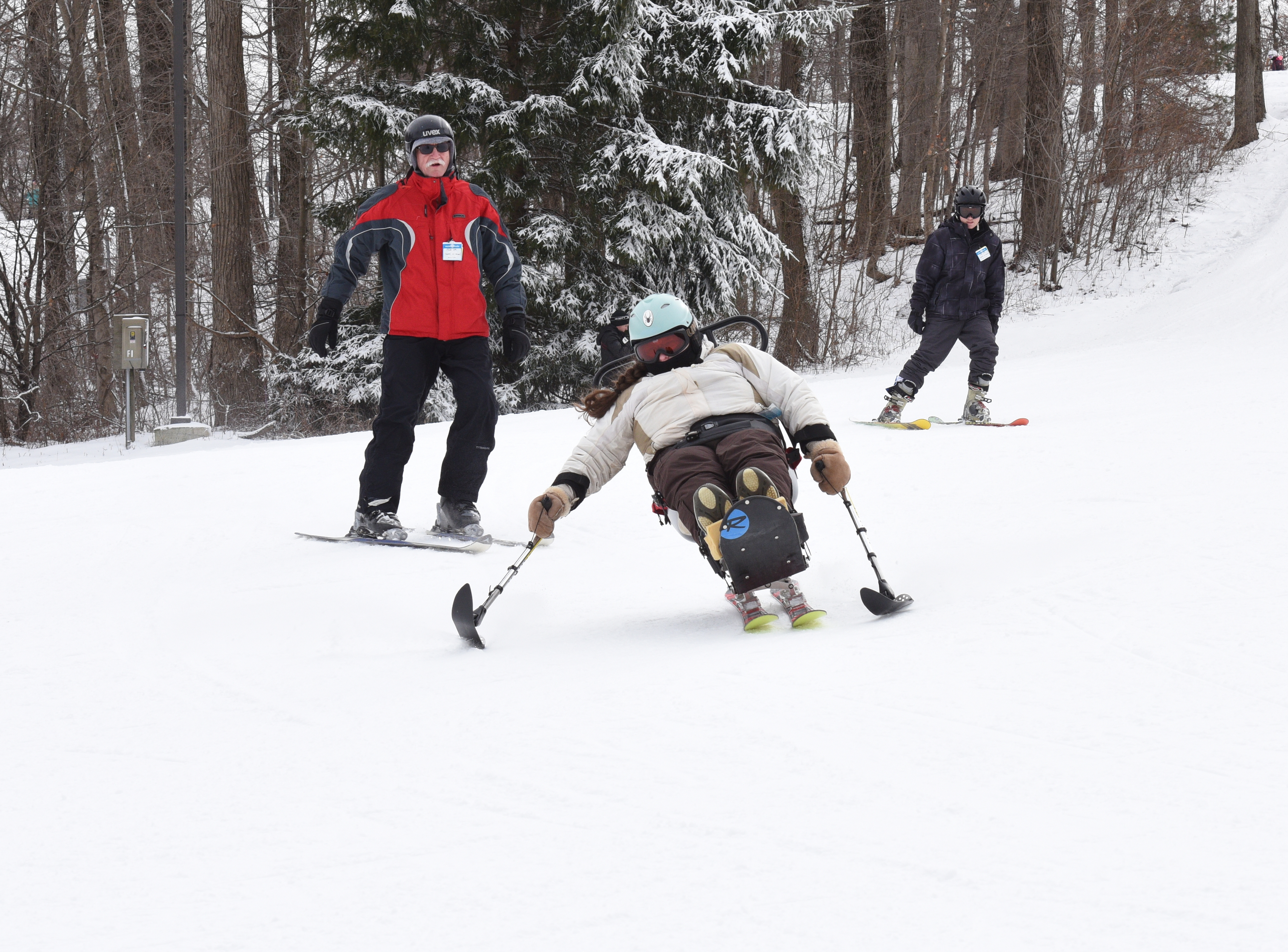 Downhill Skiing - The Adaptive Sports Connection